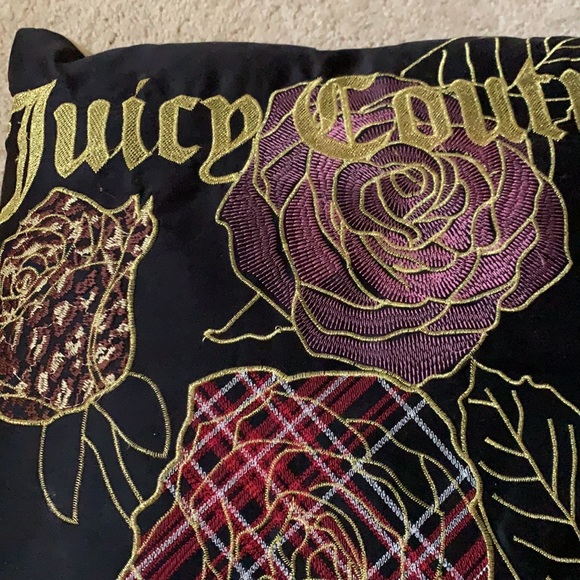 Juicy Couture Embroidered Pillow - Picture 2 of 5